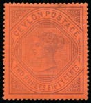 Stamp of British Empire General Collections and Lots 1883-1969, Mint selection in one album with Ceylon