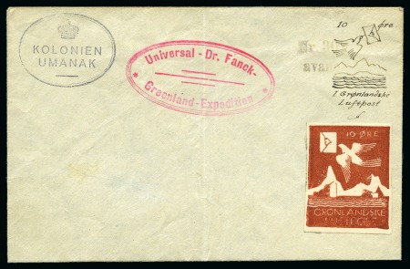 Stamp of Rarities of the World GREELAND

1932 "Rockwell Kent" issue: One of onl
