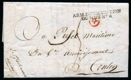 Stamp of France ARMEE FRANCAISE EN ITALIE 1798-1811, 46 lettres su