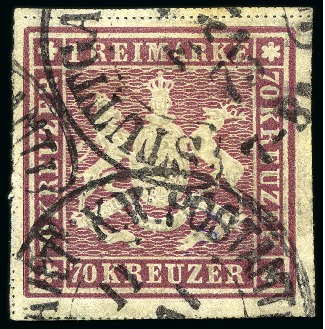 Stamp of Germany » Germany Collections and Large Lots 1849-1920 GERMAN STATES: Large green stockbook ful