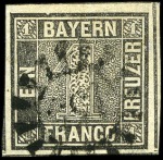 Stamp of Germany » Germany Collections and Large Lots 1849-1920 GERMAN STATES: Large green stockbook ful