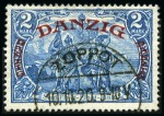 Stamp of Germany » Germany Collections and Large Lots 1920-58 DANZIG & SAAR: Large brown Lighthouse full