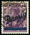 Stamp of Germany » Germany Collections and Large Lots 1920-58 DANZIG & SAAR: Large brown Lighthouse full