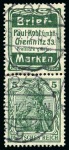 Stamp of Germany » Germany Collections and Large Lots 1910-42 DEUTSCHES REICH ZUSAMMENDRUCKE: Large gree