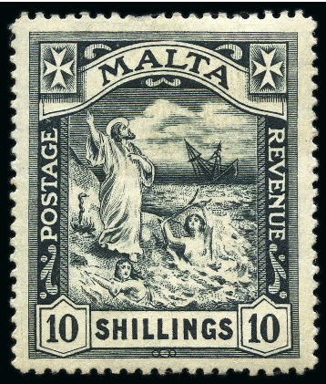 Stamp of Malta COLLECTIONS: 1885-1964, Mostly mint collection in 