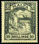 Stamp of Malta COLLECTIONS: 1885-1964, Mostly mint collection in 