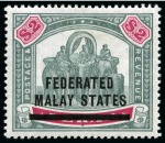 Stamp of Malaysia » Malayan Federation 1900 Selection of mint values incl. SG 1/8, plus S