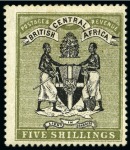 Stamp of Nyasaland COLLECTIONS: 1891-1964, Mint collection incl. 1895