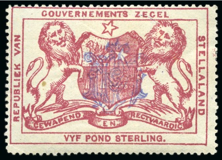 Stamp of Bechuanaland » Stellaland COLLECTIONS: 1884-85, Collection on album pages in