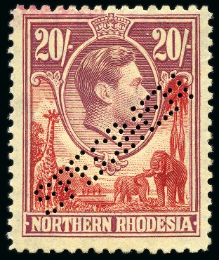 Stamp of Northern Rhodesia COLLECTIONS: 1925-63, Mint & used collections writ