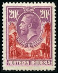 Stamp of Northern Rhodesia COLLECTIONS: 1925-63, Mint & used collections writ