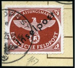 Stamp of Germany » Germany Collections and Large Lots 1942-45, FIELDPOST STAMPS: Attractive and valuable