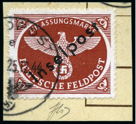 Stamp of Germany » Germany Collections and Large Lots 1942-45, FIELDPOST STAMPS: Attractive and valuable