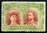 Stamp of Rhodesia COLLECTIONS: 1892-1923, Mint collection written up