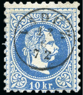 Stamp of Austria 1850-1914, Used collection from a Parisian Estate,