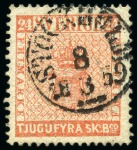 Stamp of Large Lots and Collections 1851-1918, SCANDINAVIA: Used collection from a Par