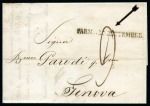 Stamp of Italy » Italy and Areas Collections and Lots 1786-1861, PARMA: Attractive postal history collec