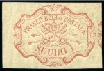 Stamp of Rarities of the World ITALIAN STATES - PAPAL STATES

1852 1 Scudo with
