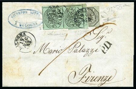 Stamp of Rarities of the World ITALIAN STATES - PAPAL STATES
1852 6 baj. grey