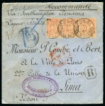 Stamp of France DESTINATIONS avec Sage : Sélection de 85 lettres p