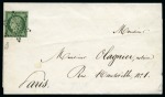 Stamp of France » Collections 1849-79, Groupe de 30 lettres (+ des fragments non