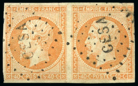 Stamp of France » Collections 1849-73, Petite sélection d'oblitération dont GC d