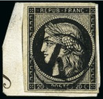 Stamp of France » Collections 1849-73, Petite sélection d'oblitération dont GC d
