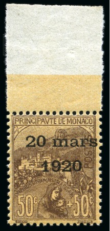 Stamp of Colonies françaises » Monaco 1891-1995, Deux collections en 4 gros albums depui