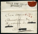Stamp of France » Collections 1589-1812, Lot de 37 lettres sur l'ARMEE, rassembl