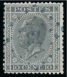 Stamp of Belgium 1849-1965, Superbe collection montée "Léopold I" e