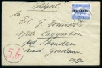 Stamp of Germany » Fieldpost WW II » Fieldpost WW II - Wehrmacht 1944 Rhodes Inselpost blue with black overprint, r