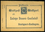 Stamp of Germany » Germany Collections and Large Lots 1874-1914 DEUTSCHE PRIVATPOSTANSTALTEN : Collectio