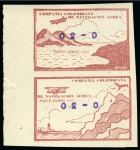 Stamp of Colombia 1920 COMPAÑIA COLOMBIANA DE NAVEGACION AEREA Compl