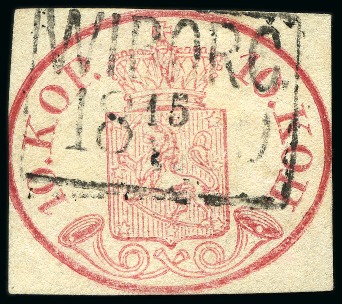 Stamp of Finland 1856-1900, 19th century specialised postmark selec