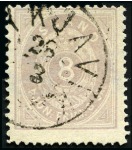 Stamp of Iceland 1873-1947, Specialised cancellation collection in 