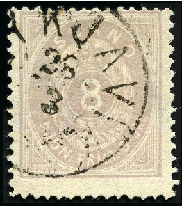 Stamp of Iceland 1873-1947, Specialised cancellation collection in