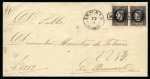 Stamp of Romania 1866-67 Prince Carol Issue: Attractive assembly of