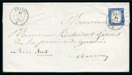 Stamp of Auction catalogues FRANGY Càd sarde Frangy 16.01.1859 sur 20c sarde I