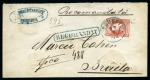 Stamp of Romania 1868-70 Prince Carol Issue: Attractive assembly of