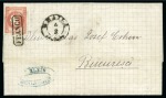 Stamp of Romania 1868-70 Prince Carol Issue: Attractive assembly of