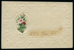 Stamp of France » Collections 1840-1853, Lot de 20 enveloppes valentines dont 13