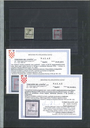 Stamp of Croatia 1918-1920, A wonderful holding of hundreds of proo