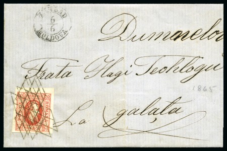 Stamp of Romania 1865 Prince Cuza Issue: Attractive and valuable sp