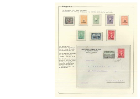 Stamp of Large Lots and Collections 1924 Provisionals specialised collection mounted on 33 exhibition pages with a majority of the rare varieties and usages