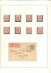 Stamp of Colonies françaises » Maroc Local Posts: 1892-1907 Attractive and valuable collection