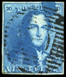 Stamp of Belgium » Belgique. 1849 Epaulettes - Émission Ensemble de 18 exemplaires des 10 et 20 cent. Epaulettes