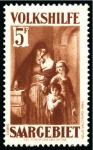 Stamp of Colonies françaises » Sarre 1920-1951, collection en un album lindner en général