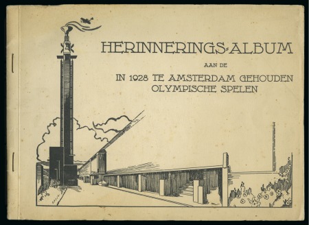 Stamp of Olympics » 1928 Amsterdam » Memorabilia 1928 Amsterdam: Commemorative "photo album" and three magazines