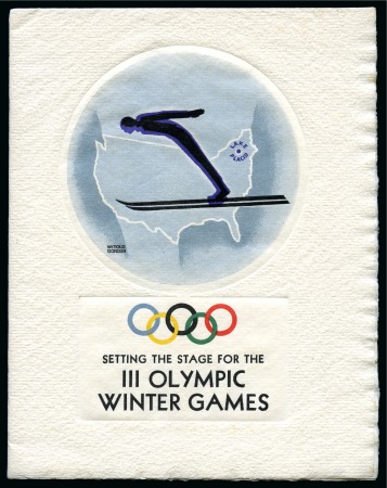 Stamp of Olympics » 1932 Lake Placid 1932 Lake Placid: "Setting the Stage for the III Olympic Winter Games" book