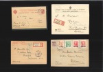 Stamp of Russia » Russian Post in Levant RUSSIA LEVANT 1909-1914 cover lot (6), mostly reg.Cospoli